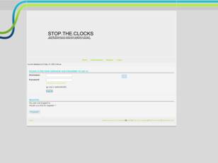 stopped clocks collaboration