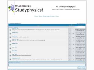 Mr. Clintberg's Studyphysics