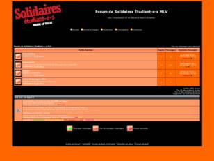 Forum de SUD-étudiant-e-s MLV