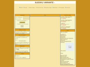 sudoku variante, originale et exotique