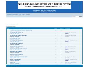 FORUM-| SULTAN'S ONLİNE