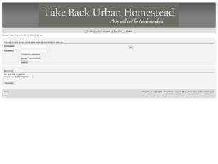 Take Back Urban Homesteading