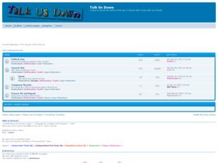 Free forum : TalkUsDown