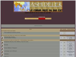 Tashi Delek, le forum Asie du sud EST