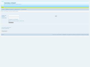 Foro gratis : TAVORA STREET