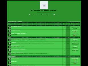 Le Forum du Jeu Age Of empires 2