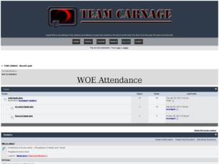 TEAM CARNAGE - WoonRO guild