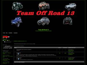 créer un forum : Team Quad 13