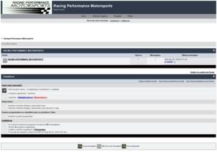 Forum gratis : Racing Performance Motorsports