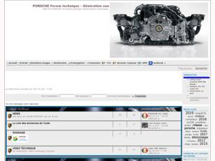 PORSCHE Forum technique