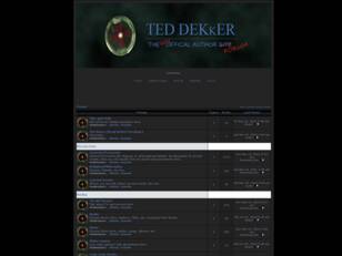 Ted Dekker Forum