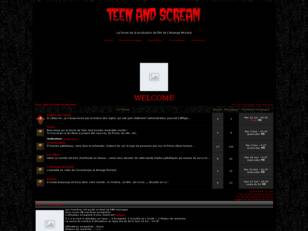 Le forum de la série amateur : Teen And Scream