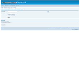 Test Forum