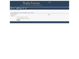 Thalia Forum