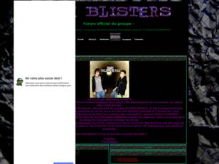 THE BLISTERS: Forum officiel du groupe