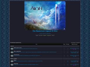 The Mysterious Legend Of Aion