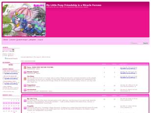 Free forum : My Little Pony Friendship is Magic Forum