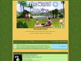 *The world of Sims*