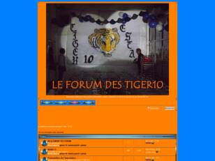 creer un forum : tiger10