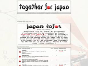 Together For Japan ! ♥