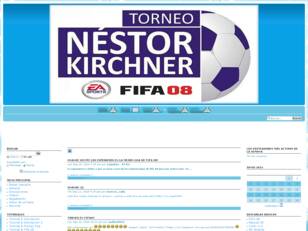 FORO FIFA 08 TORNEO NESTOR KIRCHNER