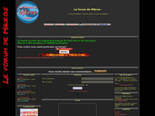 Le forum de Mikros