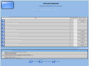 Foro gratis : TITULOS PUBLICOS