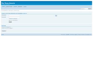 Free forum : The Trio of deserts