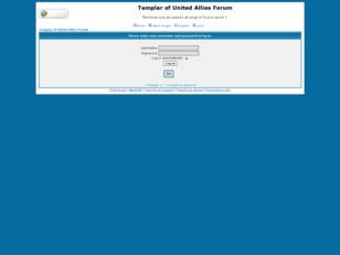 Free forum : Templar of United Allies Forum