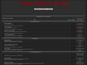 TurkDefaceTeam Turkish Hacking & Security Platform