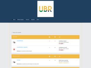 Forum • União Brasileira de Regiões