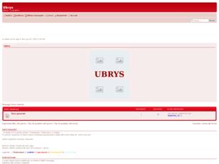 Forum gratis : Ubrys