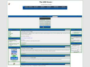 The UDD forum