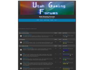 Utah Gaming Forums