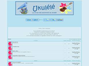 Le forum des passionnes du ukulele