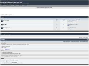 Free forum : Ultra Secret Mordheim Forum