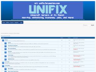 UniFix Forums