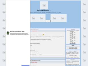 Univers Mangas