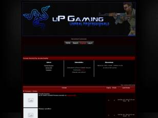 uP Gaming Clan site