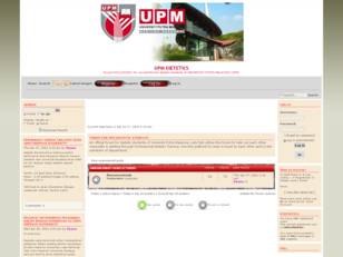 UPM Dietetics Forum