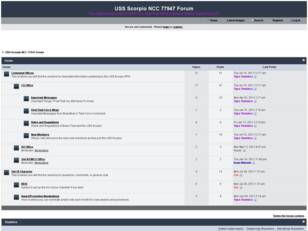 USS Scorpio NCC 77947 Forum