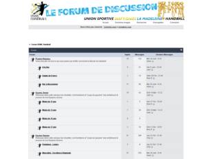 Forum Wattignies-La Madeleine USWL Handball