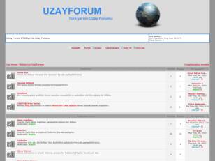 Uzay Forum | Türkiye'nin Uzay Forumu