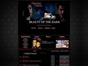 THE VAMPIRE DIARIES - BEAUTY OF THE DARK