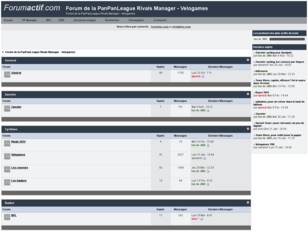 Forum de la PanPanLeague velogames
