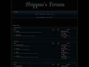 Forums - Shippuu's Forum