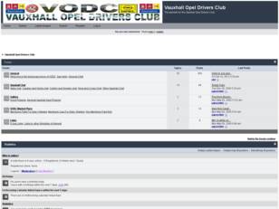 Free forum : Vauxhall Opel Drivers Club