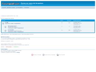 Forum en cours de fermeture