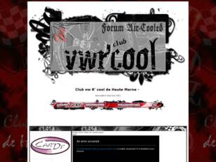 Bienvenue sur forum du vwR'cool