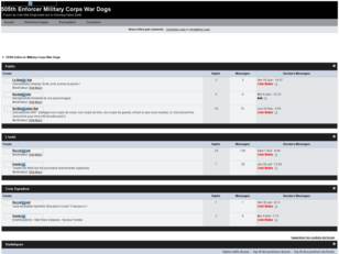 505th Enforcer Military Corps War Dogs